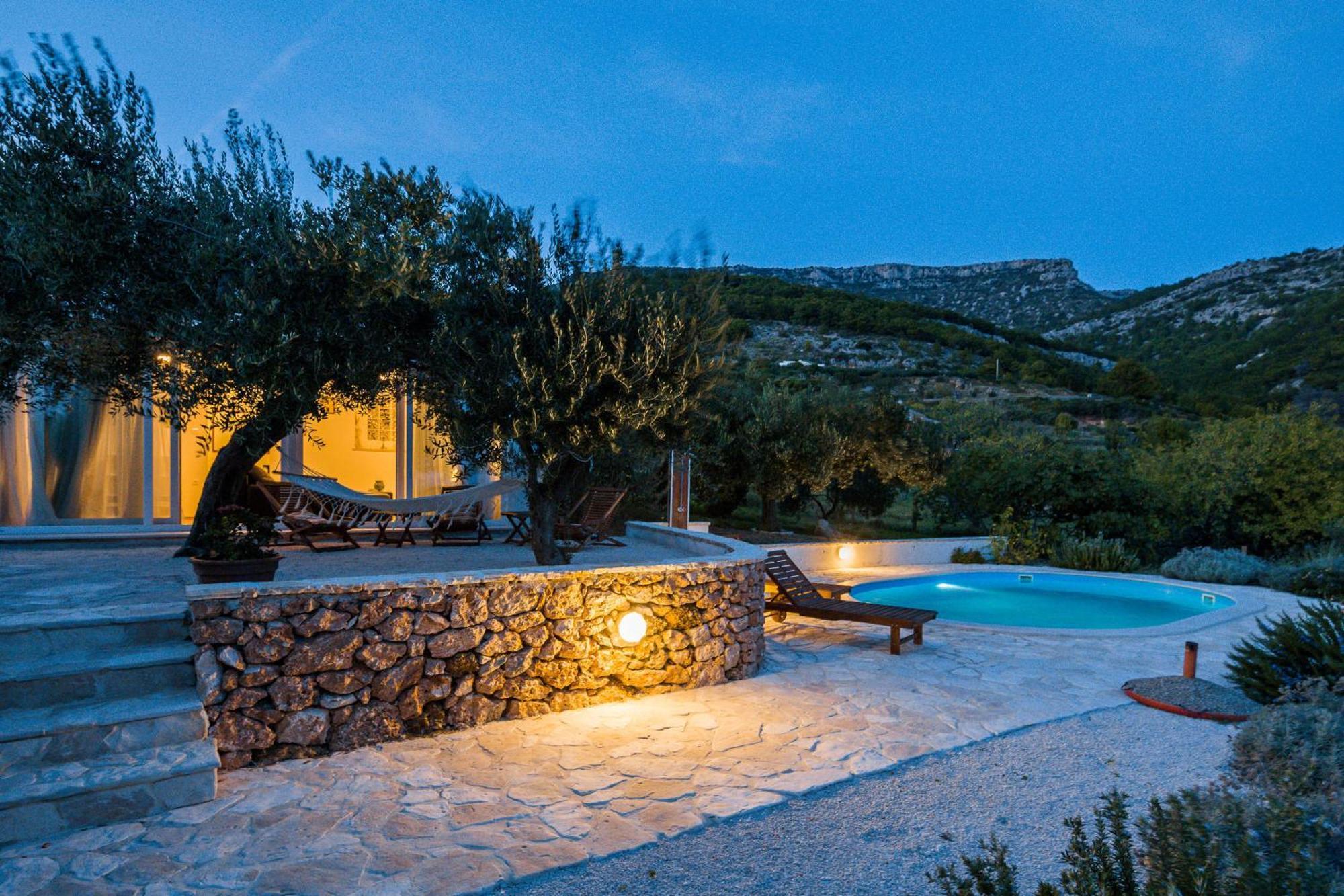 Holiday Home Zlatni San - Private Heated Pool بول المظهر الخارجي الصورة
